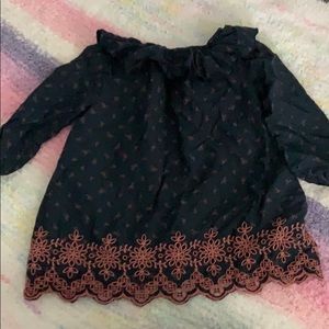 Baby Gap Mauve Bow Dress